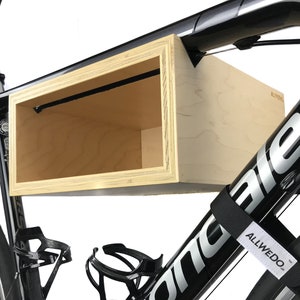 The D-Town Bike Shelf™ // Bike Rack // Bike Wall Mount // Reclaimed Wood image 2