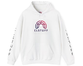 The official CLSTUFF Logo Hoodie | Original CLSTUFF Sleeve Print Pullover