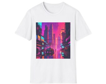 retro neon vibes t-shirt