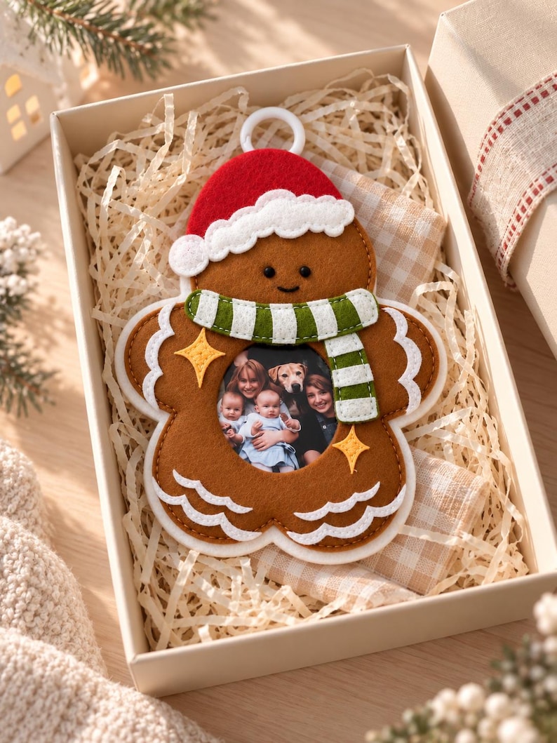 Felt Christmas Ornament Patterns PDF | DIY Christmas Decoration | Felt