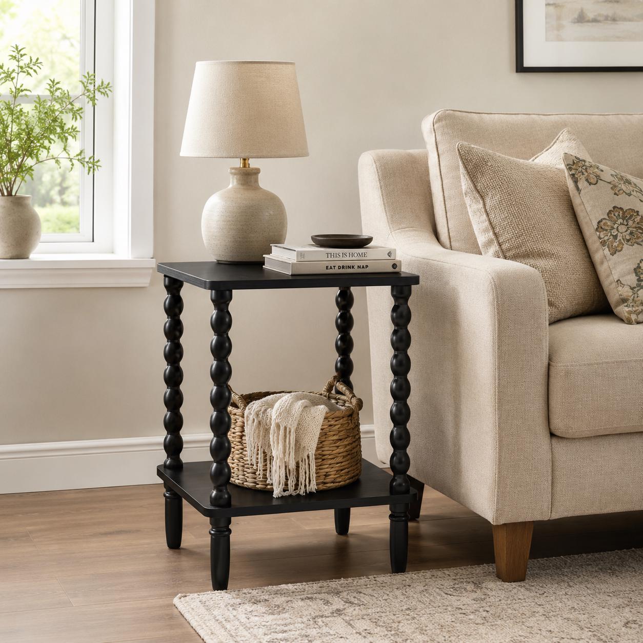 Bobbin Leg End Table - Etsy