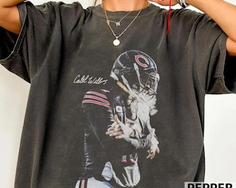 Caleb Williams Shirt, Caleb Williams Ice Man Chicago Football Comfort Colors Shirt, Vintage Graphic Sweatshirt