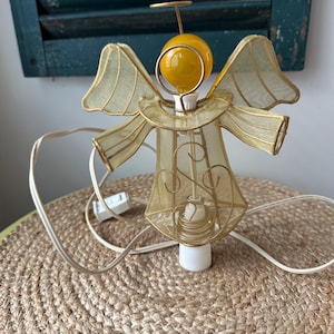 Gold Angel Christmas Tree Topper