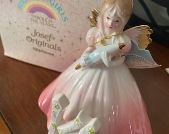 Vintage figurine by Josef Original Dakin Age 14 Birthday girl in original box