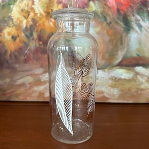 Vintage MCM Glass Decanter