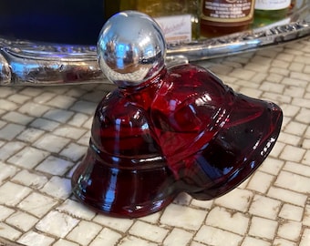 Vintage Avon Christmas bells cologne bottle