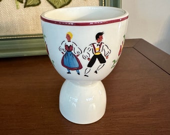 Vintage Ceramic Double Egg Cup - West Germany