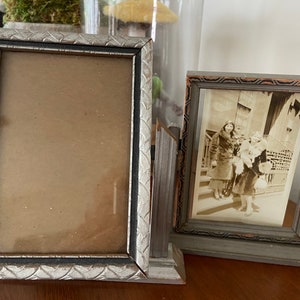 Art deco desk picture frames