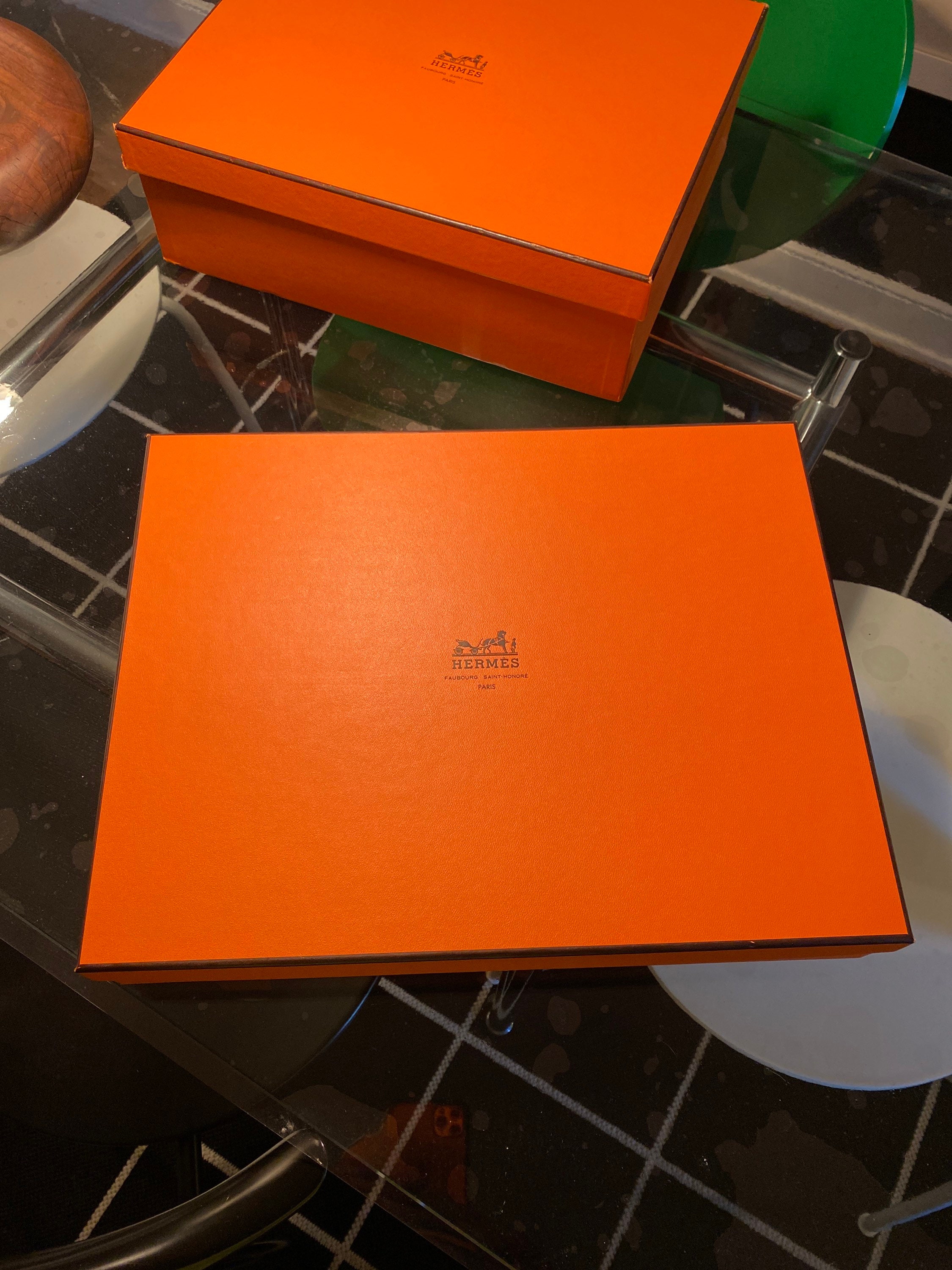 ❤️100% Authentic HERMES Gift Box Collection - Empty Orange Boxes Varies  Sizes