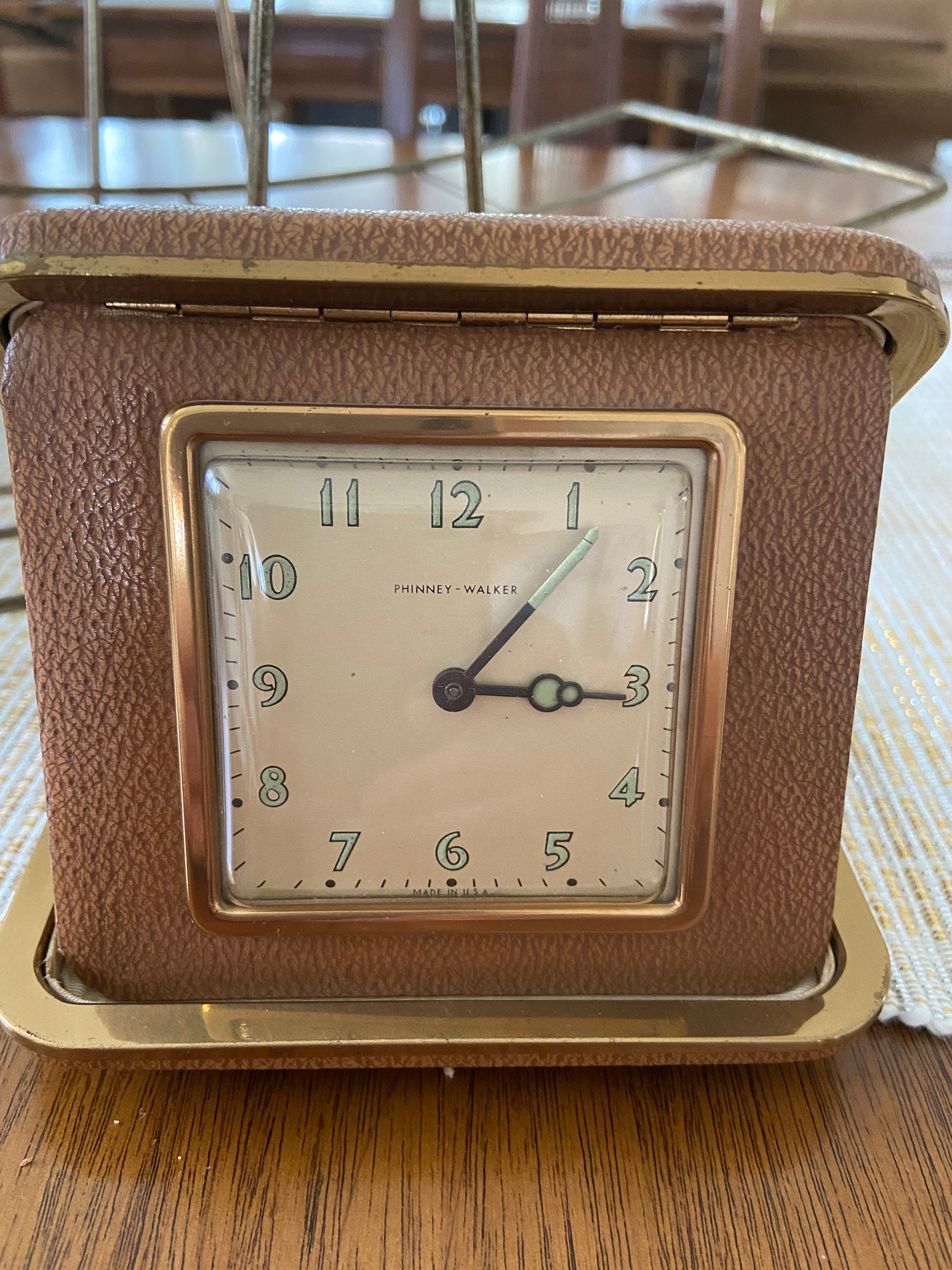 Vintage Travel Clock - Etsy