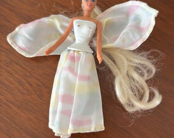 Vintage 1990s Barbie McDonald's Happy Meal Angel Princess doll