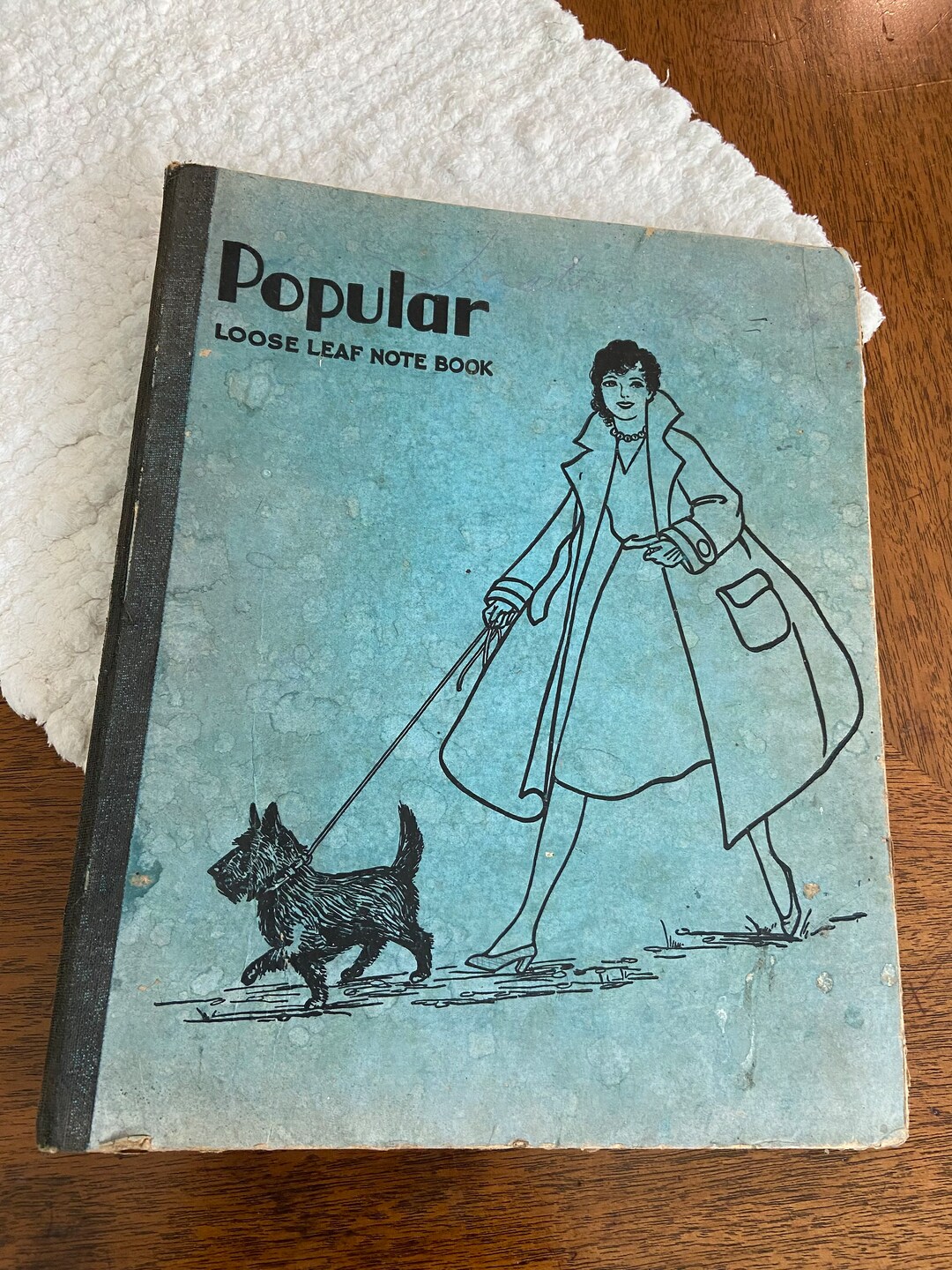 Vintage 1920s Loose Leaf Notebook - Etsy