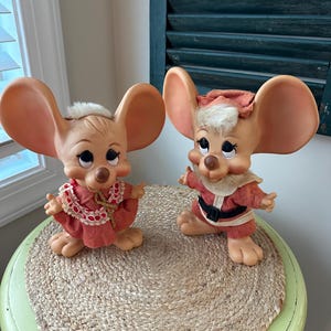 1970 Christmas Mice - Etsy