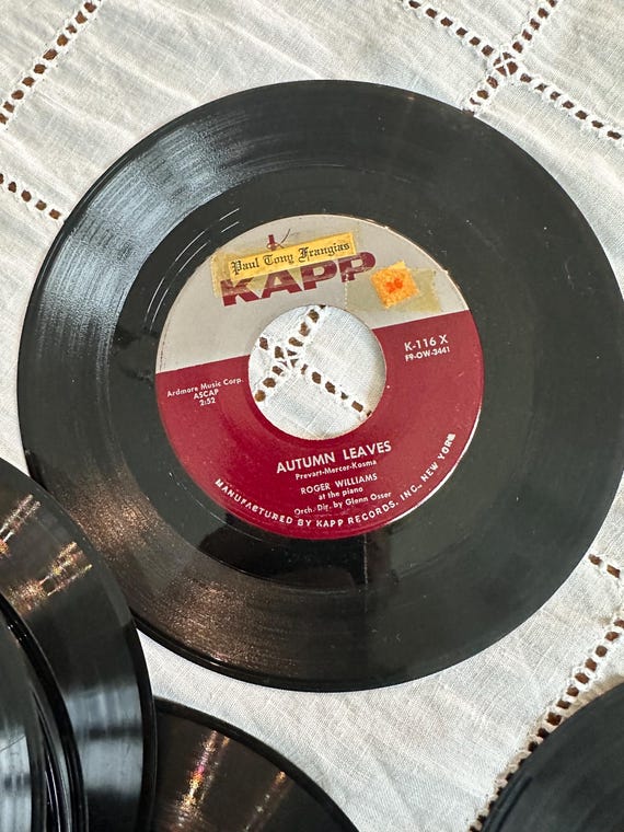 ヴィンテージ ビニールレコード 24枚セット（45枚組） - Etsy 日本