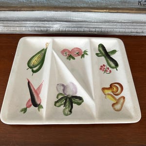 Vintage Japan Ceramic Vegetable Plate