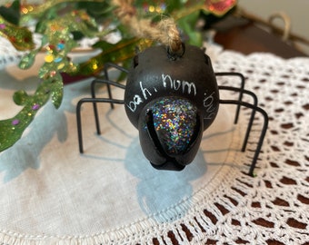 Bah Hum Bug spider ornament