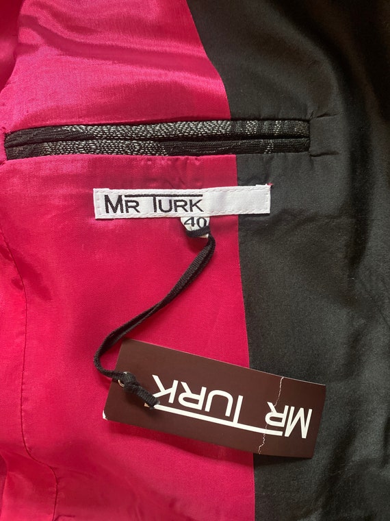 Mens Mr. Turk Floral Tuxedo Jacket - image 7