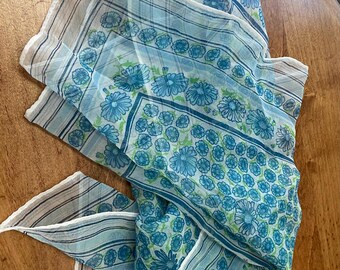 Mcm ladies square chiffon scarf-Japan
