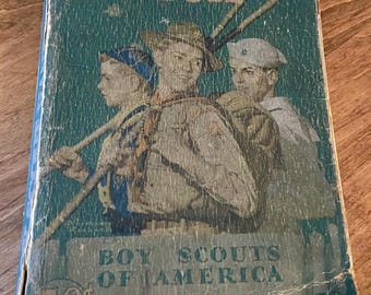Handbook for boys by Boy Scouts of America 1942 first edition