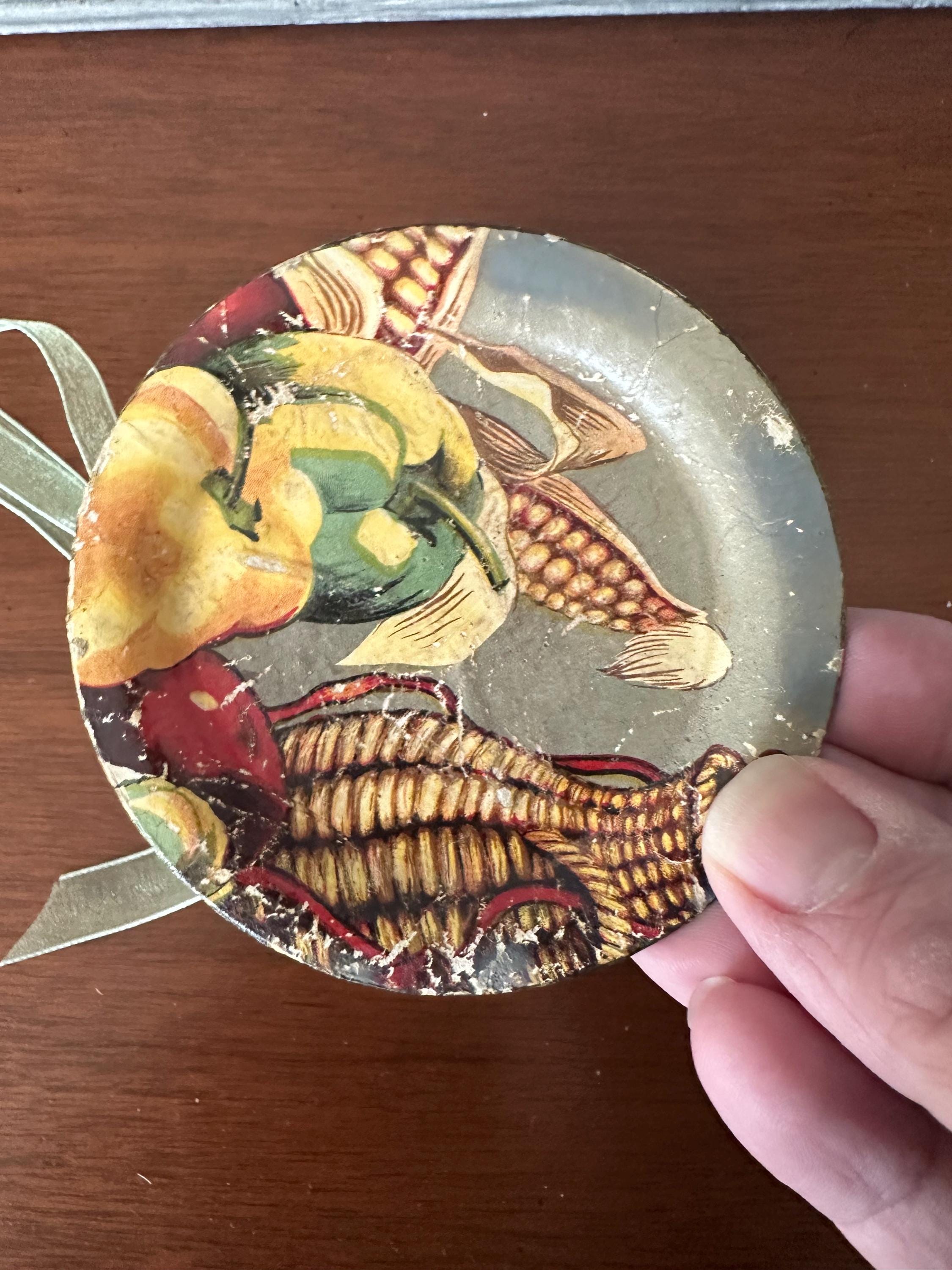 ヴィンテージ日本製手描き防水コースター4枚セット - Etsy 日本