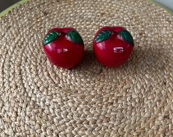 Saliera e pepiera vintage MCM Apples