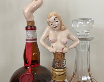 Risqué Vintage Bottle Stoppers Set