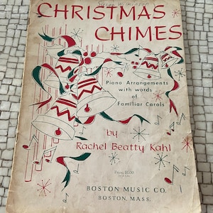 Vintage Christmas songbook