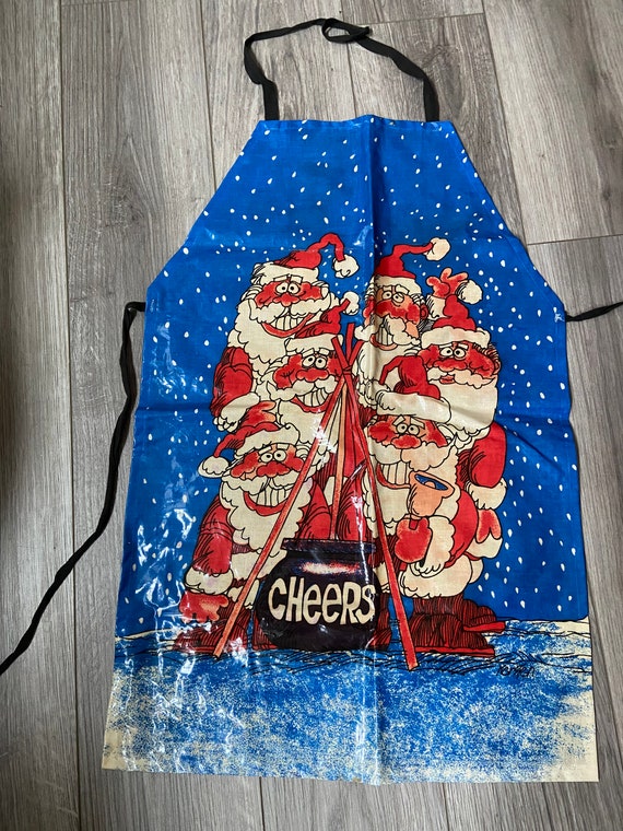 1980’s Santa apron by Kersten Bros Studios