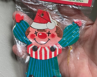 Adorno móvil de duende vintage
