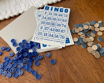 Vintage Milton Bradley bingo set - 1987