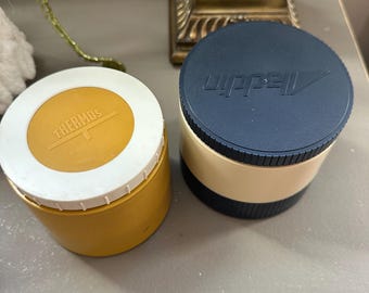 Set of 2 Vintage Insulated Thermos Food Containers