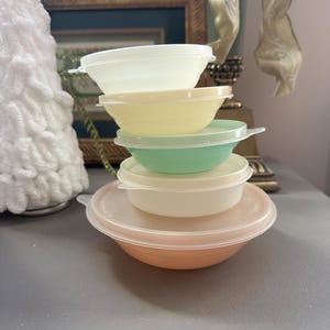 Vintage Lot von Tupperware Behälter