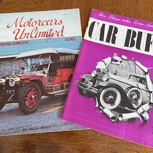 1970s Car Collector magazines - lot of 2