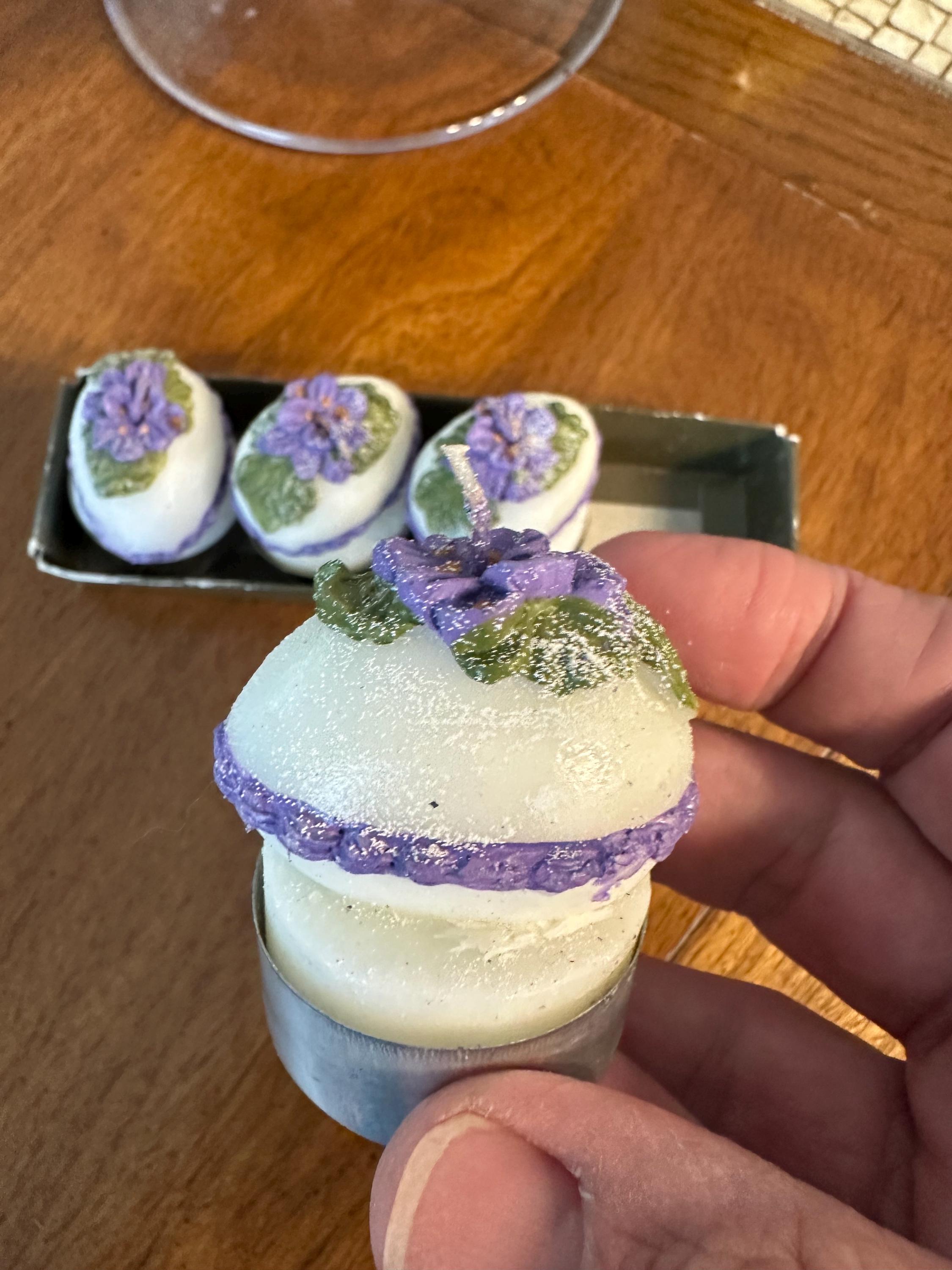 ヴィンテージ イースターエッグ キャンドル 4 個入り - Etsy 日本