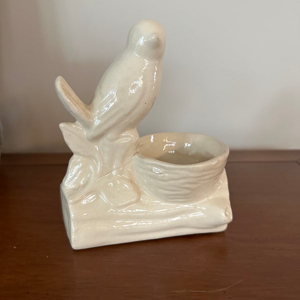 Vintage Ceramic Bird Planter