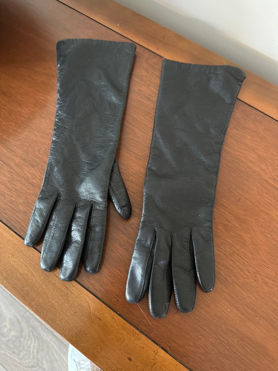 Vintage italian leather gloves Gem