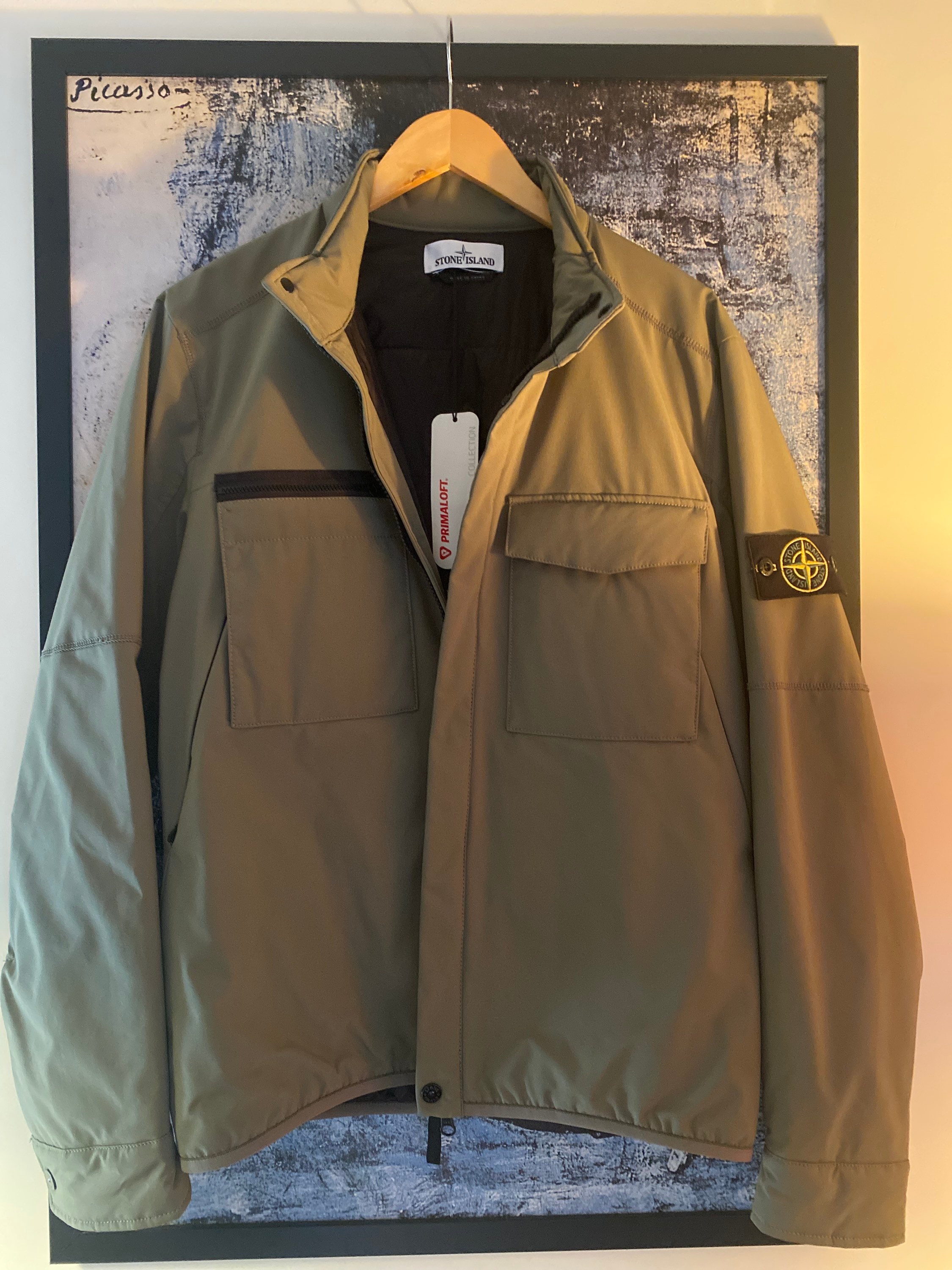 2003AW】STONE ISLAND ライナー キルティングジャケット XL | www.csi