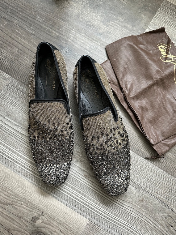 Men’s Donald J Pliner Embellished Loafers 10