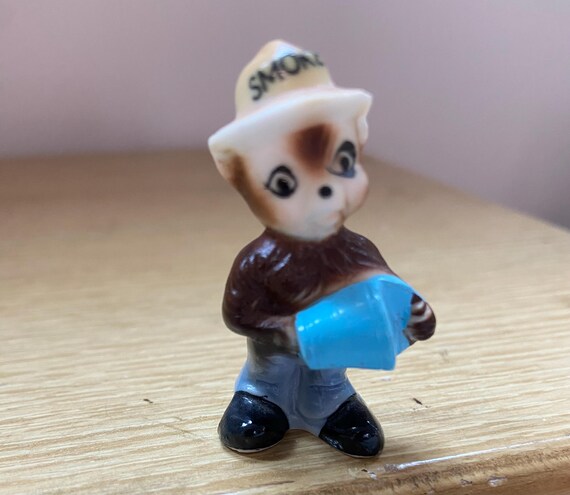 1970’s SMOKEY BEAR スモーキーベア ビンテージ TOY ソフビ Vintage Smokey the Bear Japan Miniature - Etsy Israel