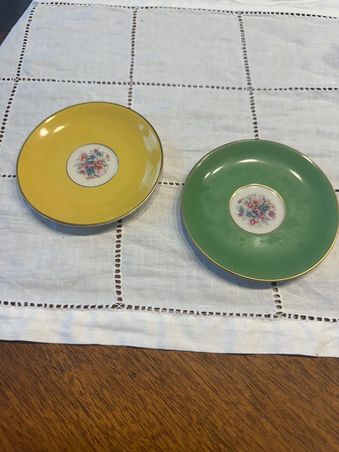 Set of 2 Beautiful Vintage Coronado H&C Made in Bohemia Expressly for ...