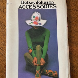 Vintage 1970s designer pattern