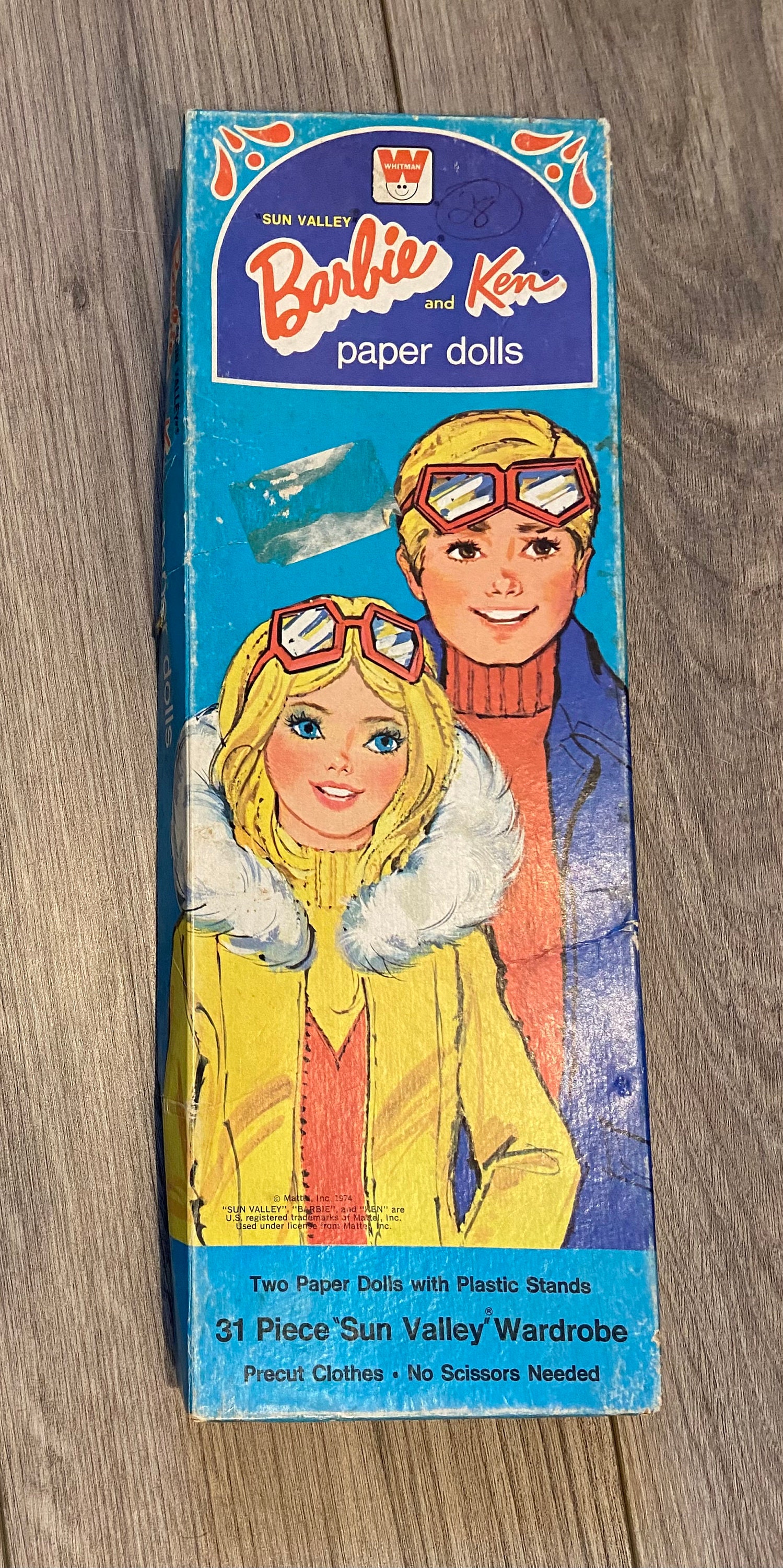Barbie and Ken ペーパードール Ken Paperdoll - Etsy