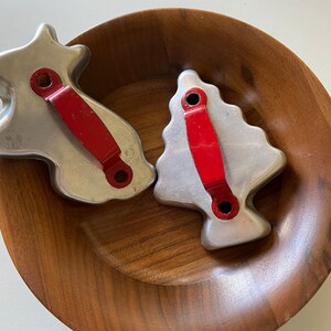 Vintage holiday cookie cutters