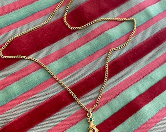 Collar vintage de árbol de Navidad