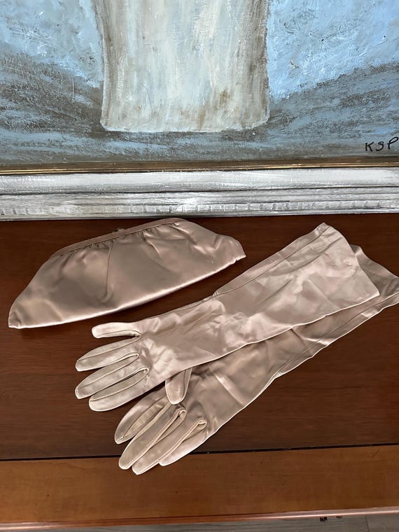 Champagne opera gloves discount