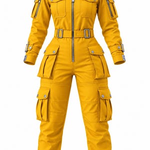 Yellow Coveralls - Etsy