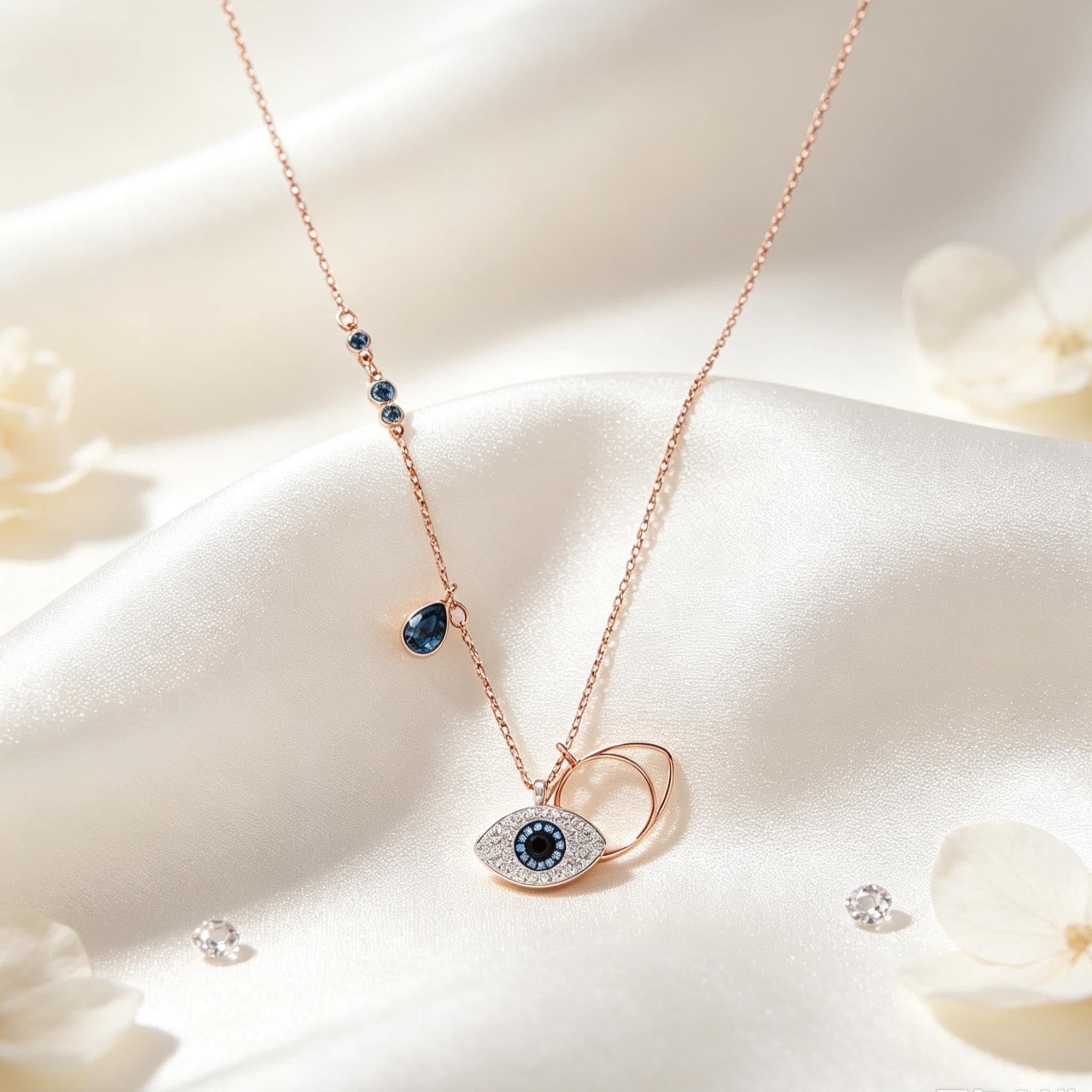 Swarovski evil eye - Etsy 日本