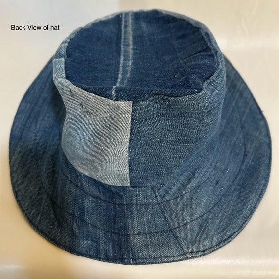 Vintage Denim Patchwork Top D1701