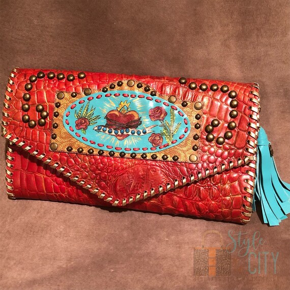 Large clutch shop purse