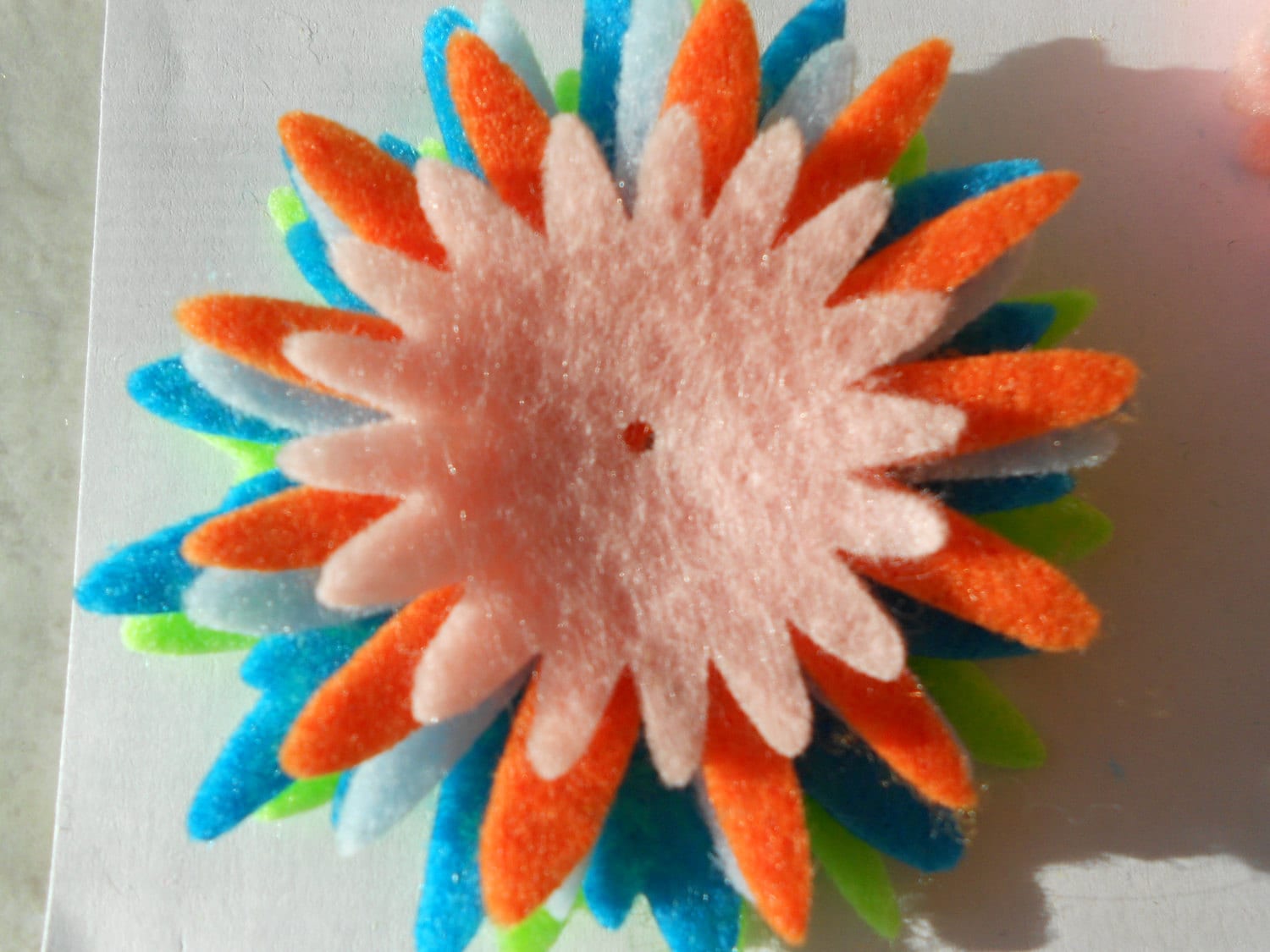 144 pieces/8 each die cut felt flower pieces felt crafts Etsy